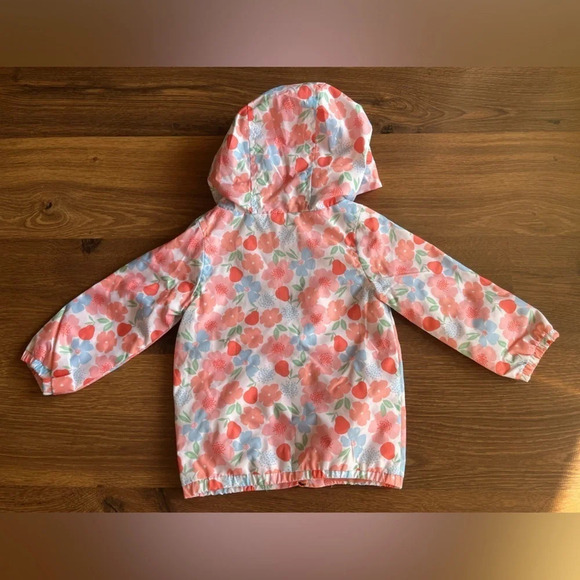 NWOT Carters Spring Floral Baby Girl Rain Jacket/Coat - Picture 3 of 9